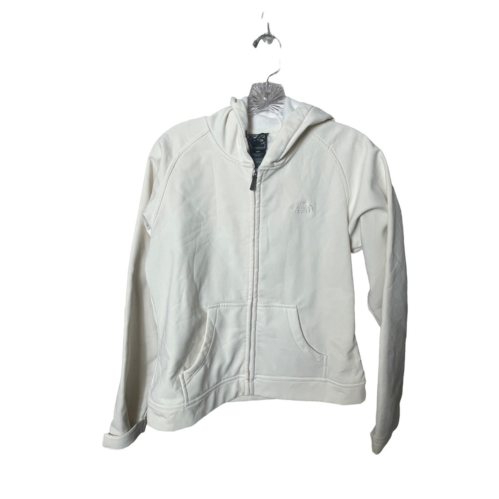The north face outdoor lightweight full zip‎ hoodie outdoor hiking white jacket